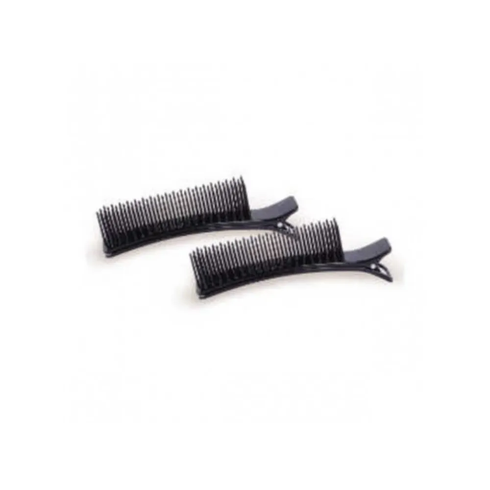 Bifull Pinzas con Peine Negra 2uds